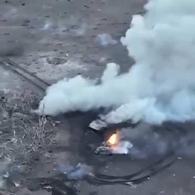 Russian armored attack gets crushed. All 4 vehicles destroyed. Multiple WIA