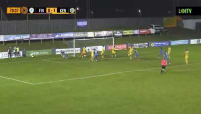 Some cousin lovin&rsquo; in Ballybofey! Shaunie Bradley ties it up for Finn Harps off the feed from his cousin Bradley Walsh