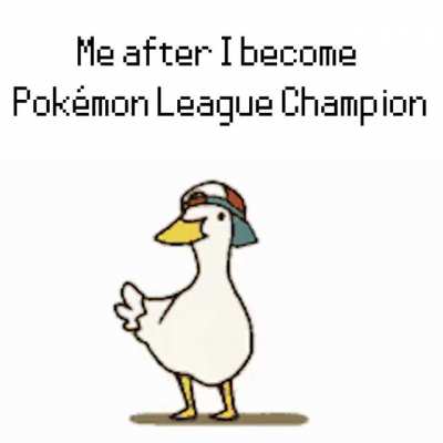 I wanna be the ducking best