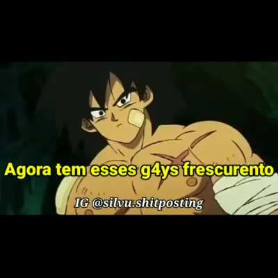 Goku mandando a real sobre o mundo