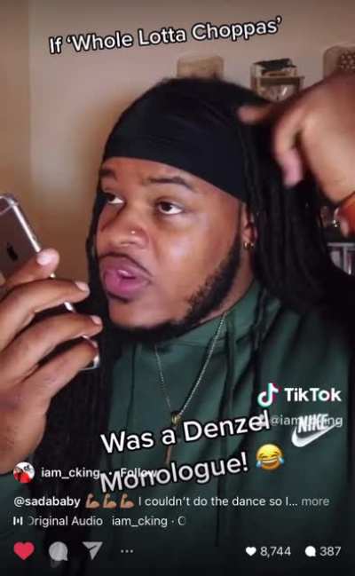 If Whole Lotta Choppas was a Denzel monologue