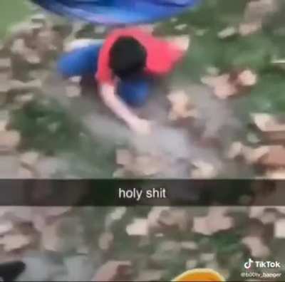 His poor neck