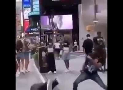 This strange fight