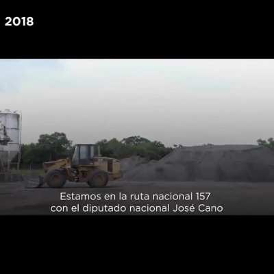 Ruta 157 re-pavimentación apropiada. Hemos vuelto para ser mejores.