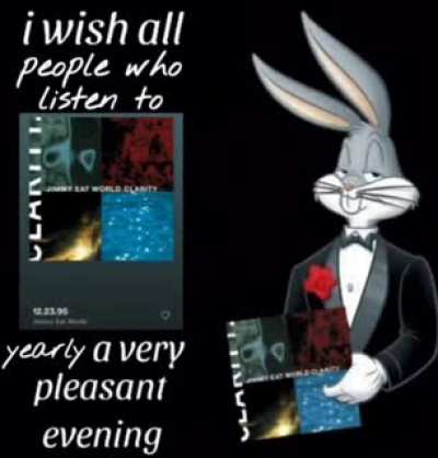 I bid a pleasant evening to thee 🧐