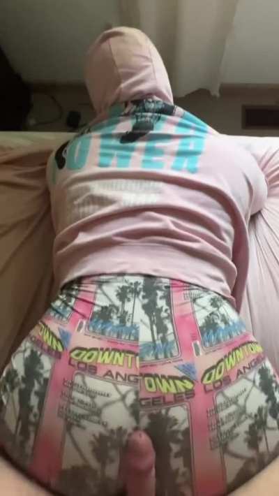 Clothed Assjob from Soft to Hard and he still couldn&rsquo;t last a minute