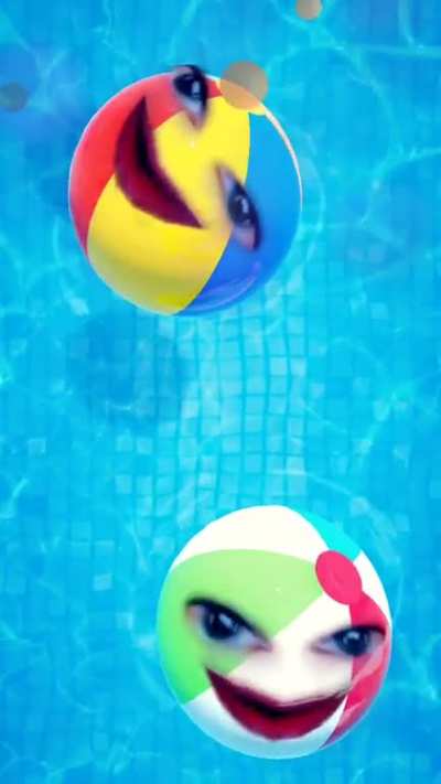 Beach ball madness!