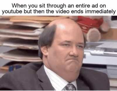 Utter disappointment and anger
