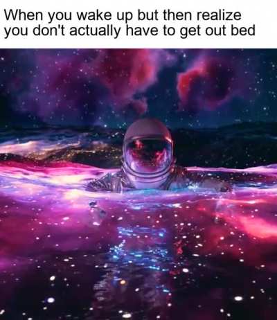 The best feeling in the world.
