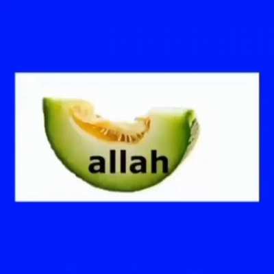 SUBHANALLAH İ&Ccedil;İNDE ALLAH YAZAN KAVUN KA&Ccedil; KİŞİ BEĞENİR 🙏🤲🕋