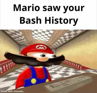 He saw all of it.
