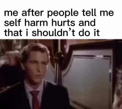 and then i&rsquo;m surprised when it does hurt in the healing process