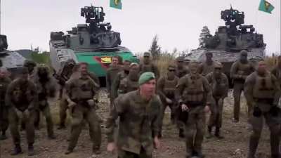 After a strong worded letter to deter Trump, Europe unleashes its most powerful weapon!Dancing soldiers! Your move Trump!