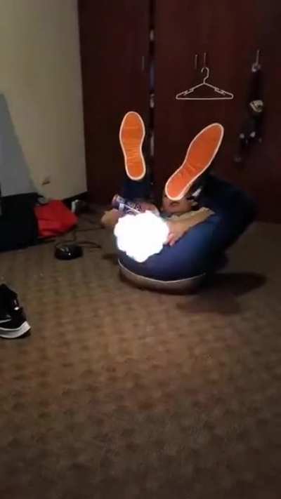 To be a human flamethrower