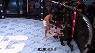 While fighting