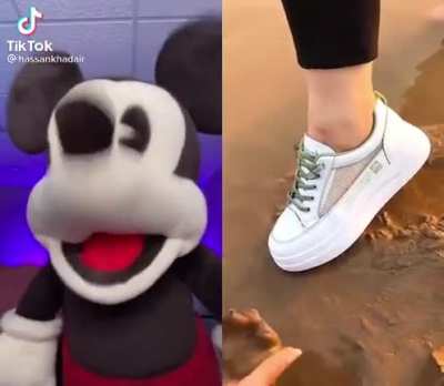 Not the shoes
