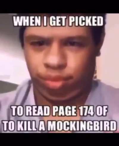 Me when...