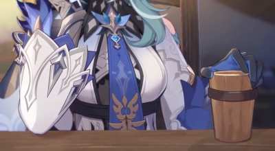 POV: You just got caught looking at Eula&rsquo;s boobas