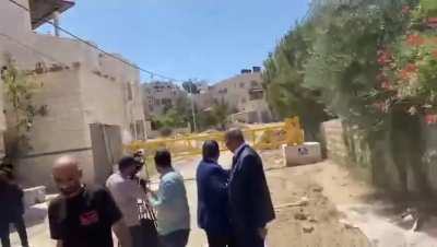 Shots fired at diplomats in Israel because they dared to go somewhere "unapproved" and wanted to warn them.