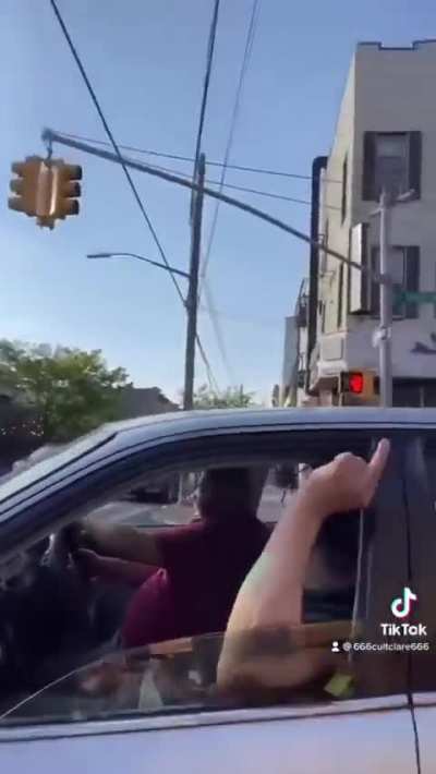 Fed-up person finally confronting random cat-callers