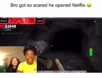 Kid gets spooked