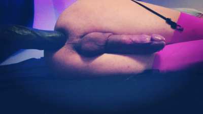 Fuck machine mounted BBC dildo made me cum handsfree