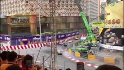 Macau Grand Prix 2018- F3 accident - Sophia Fl&ouml;rsch crashed at 170mph and survived