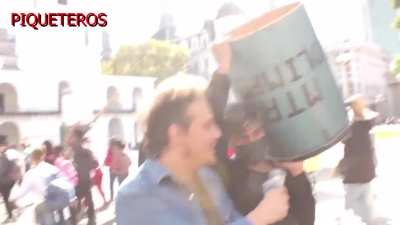 Piquetero vota a Milei aunque este lanzo un movimiento antipiquete, quieren laburar?