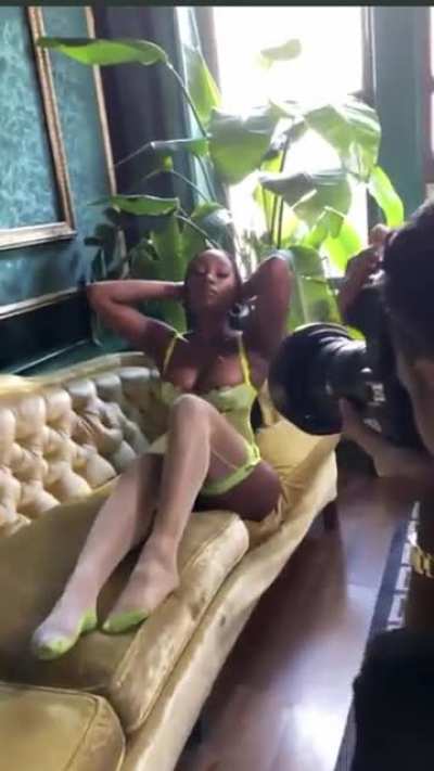 Green underwear