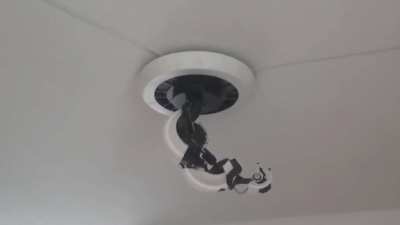 I worked on my GLaDOS model - I can now control my lamp with my voice!