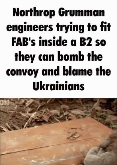 Russian ground forces quaking in their boots rn