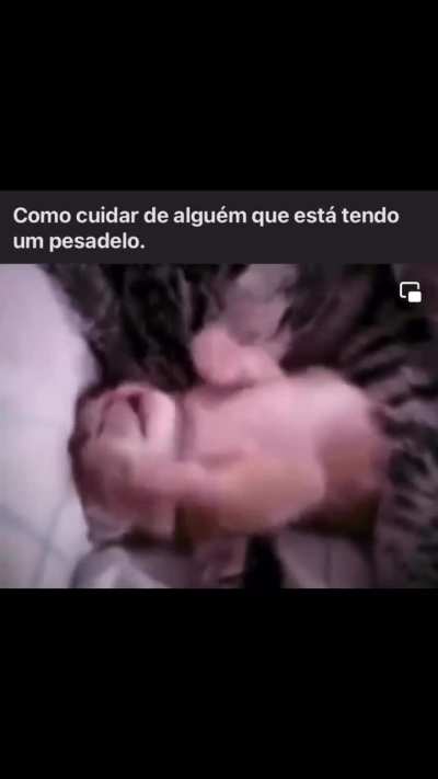 sil&ecirc;ncio, papaizinho dormindo