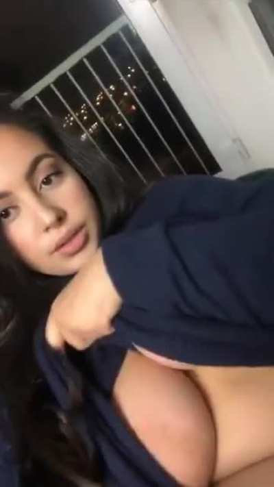 I just love to read your surprised reactions after I show you my tits..