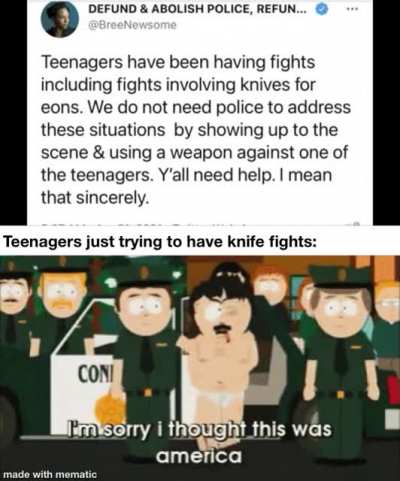 Oh I&rsquo;m sorry, I thought this was America
