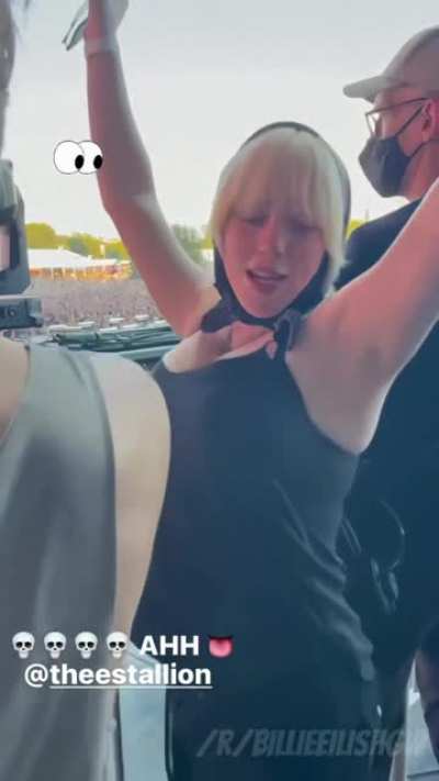 Billie Eilish slow mo jiggle