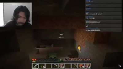 Melhor jogador de Minecraft MORRE 😮😮 (morre no jogo '-')