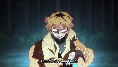 Don't sleep on/or let Zenitsu sleep on you..
