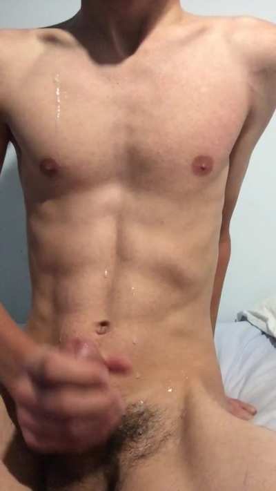 A little something for you cumsluts. Think this might be the biggest spurt I&rsquo;ve recorded yet!