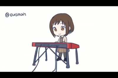 Tsugu practices Hey-day Caproccio!