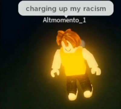 He's charging up for a powerful attack!
