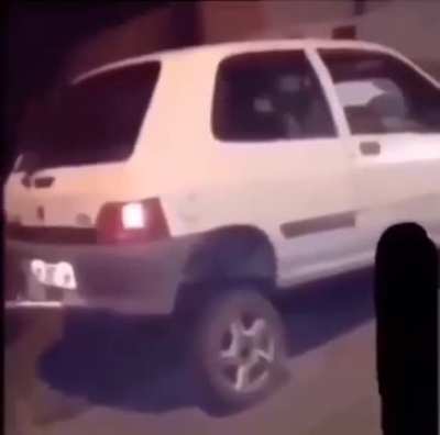 Interesting car...