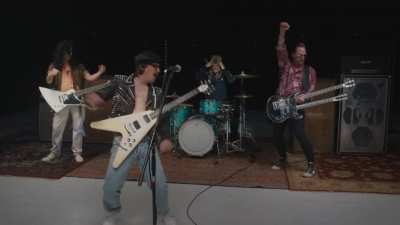 Bill and Ted crash Weezer's new music video