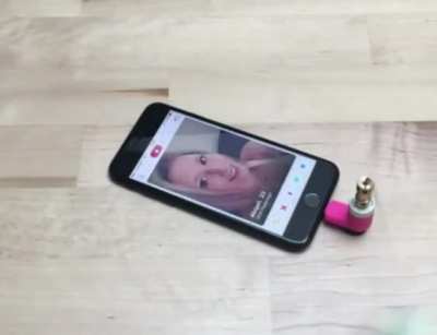 A robot that swipes right at 100RPM