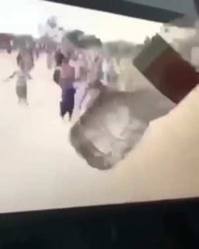 Here is some water