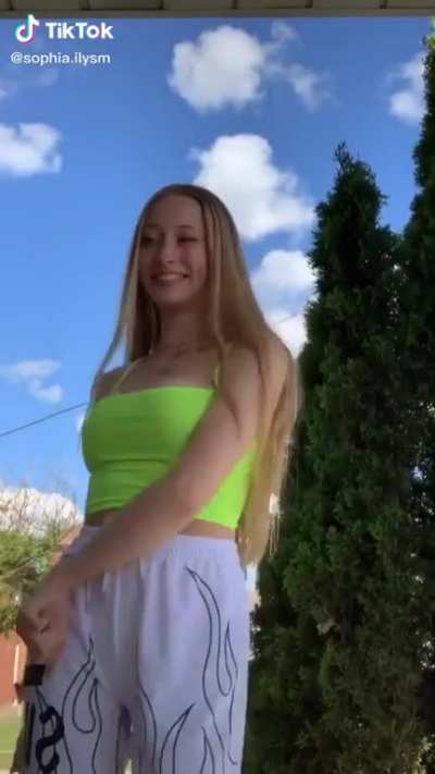 That boob shake