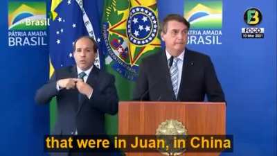 Brasil &eacute; um exemplo para o mundo, segundo Bolsonaro