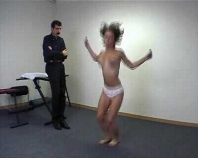 Stripped naked and utterly exposed, she is deprived of her dignity and subjected to shameful exercises and examinations
