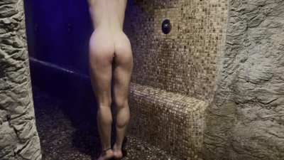 How Asian girls visit the sauna after their workouts