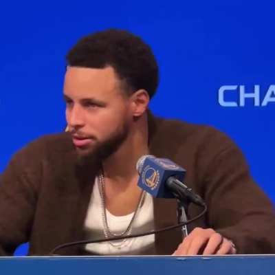 &ldquo;Honestly, I&rsquo;m booing myself. Booing our team in my head because of the way we&rsquo;re playing so it is what it is&hellip; It&rsquo;s our job to give them something to cheer about and we have not done that.&rdquo;&mdash; Steph on fans booing the last two games