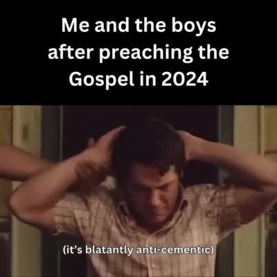 I hate cement